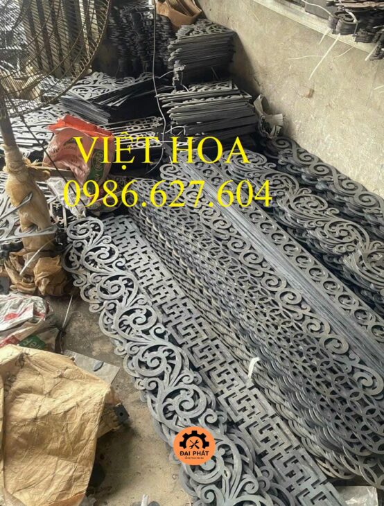 Nhận Gia Công Hàng Rào Sắt Nghệ Thuật Đẹp Tại Hà Nội