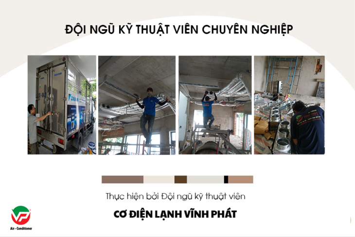 Tư vấn và lắp đặt Điều hòa giấu trần nối ống gió cho Nhà phố với giá vốn rẻ nhất tại TP HCM