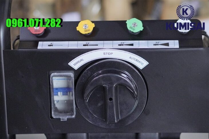 Máy rửa xe Kumisai tự động ngắt KMS 220/5.5