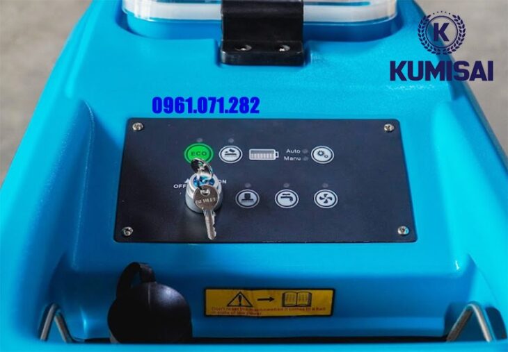 Máy chà sàn liên hợp Kumisai KMS 75B – Làm sạch không dây, hiệu quả vượt trội!