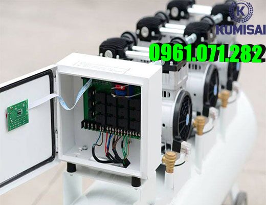 Máy Nén Khí Không Dầu Giảm Âm Pegasus TM-OF1100x3-180L – Khí Sạch, Chạy Êm, Hiệu Suất Cao!
