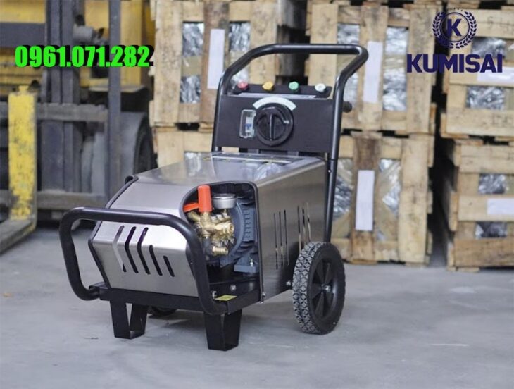 Máy rửa xe Kumisai tự động ngắt KMS 220/5.5