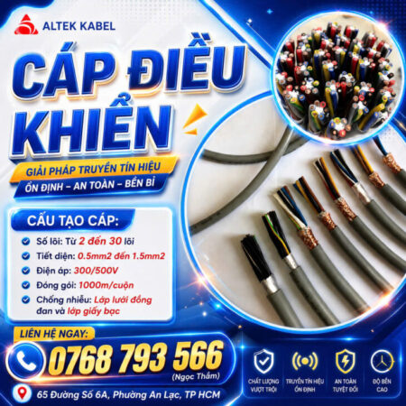 CẦN BÁN Cáp Điều Khiển ALTEK KABEL 2 – 30 Lõi