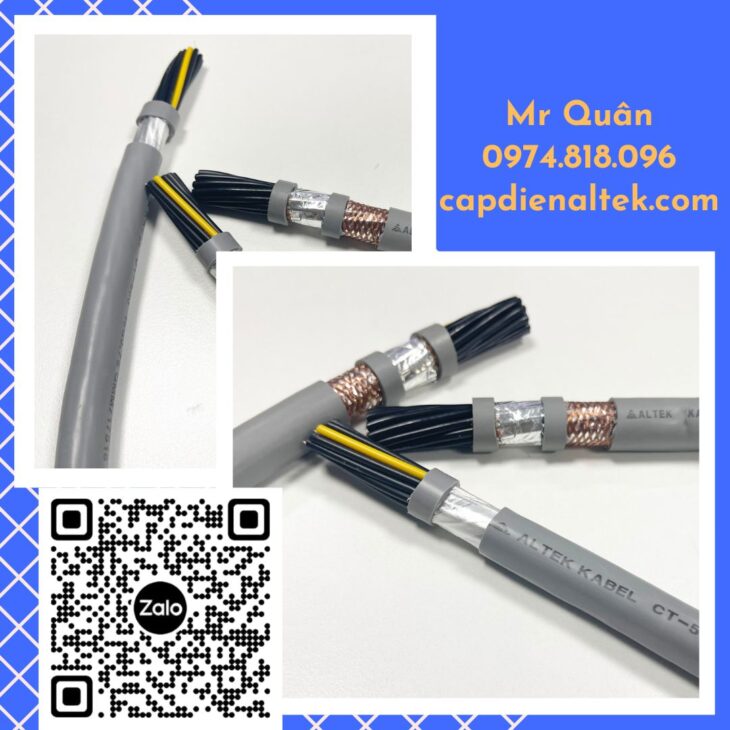 Altek Kabel: Cáp điều khiển 16 lõi Rvv, Rvvp