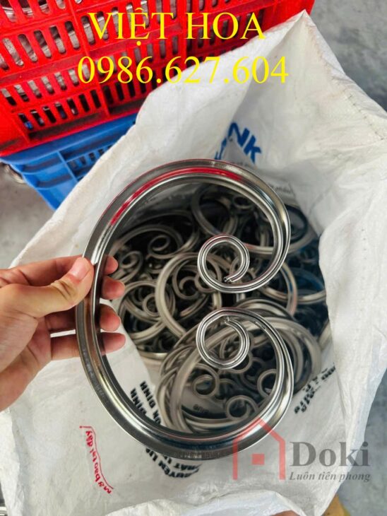 Buôn bán hoa văn, chi tiết sắt mỹ thuật giá tốt cho xưởng cơ khí