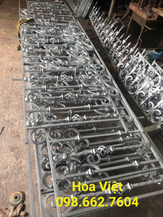 Nhận Gia Công Hàng Rào Sắt Nghệ Thuật Đẹp Tại Hà Nội