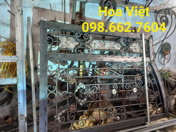 Cần gia công cổng sắt mỹ thuật đẹp, bền, cao cấp tại Hà Nội