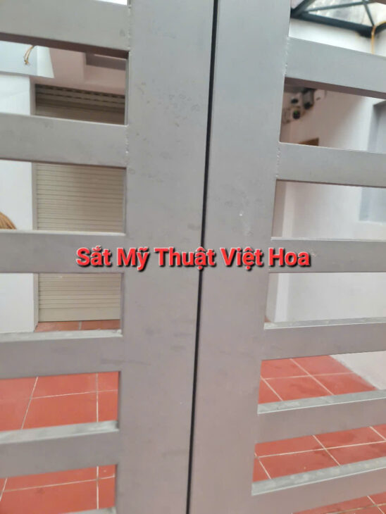 Cổng inox 304 chất lượng đi cùng năm tháng tại Hà Nội