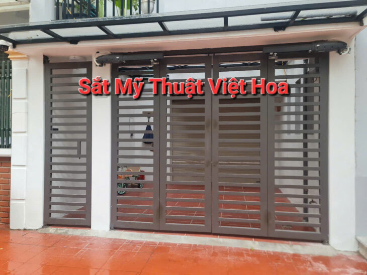 Cổng inox 304 chất lượng đi cùng năm tháng tại Hà Nội