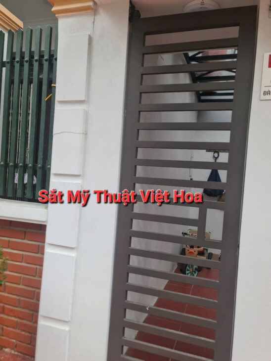 Cổng inox 304 chất lượng đi cùng năm tháng tại Hà Nội