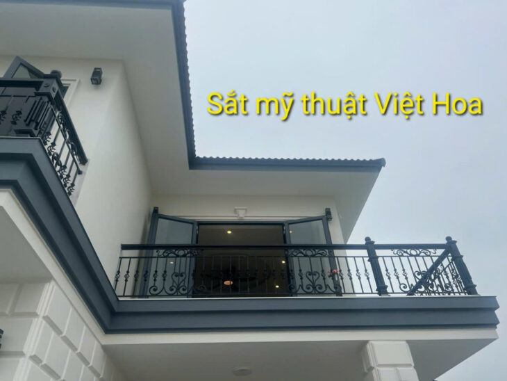 Lan can sắt mỹ thuật đẹp, sang trọng tại Hà Nội