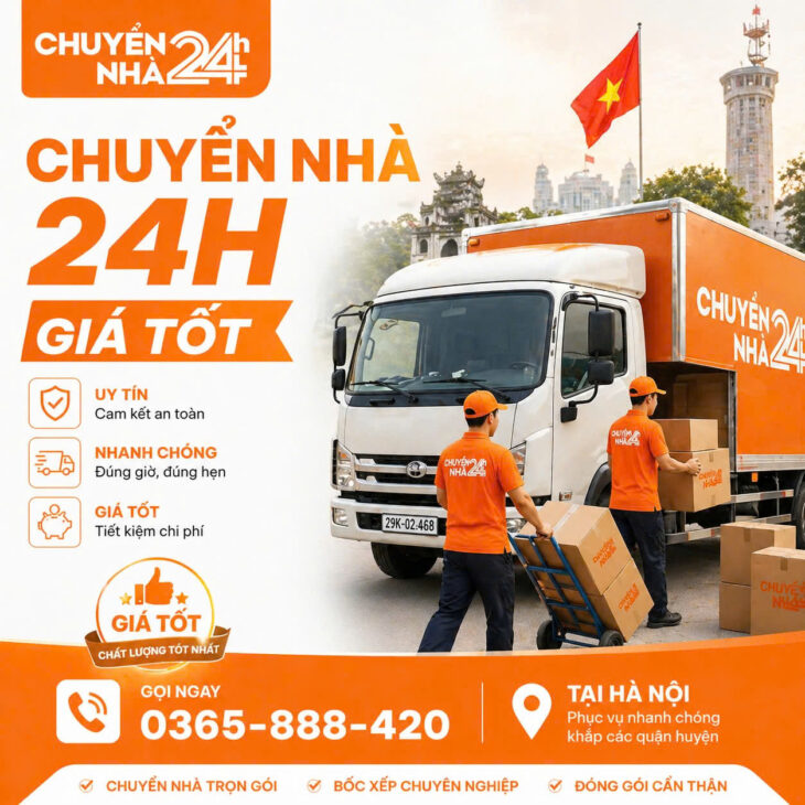 CHUYỂN NHÀ – CHUYỂN VĂN PHÒNG TRỌN GÓI TẠI HÀ NỘI