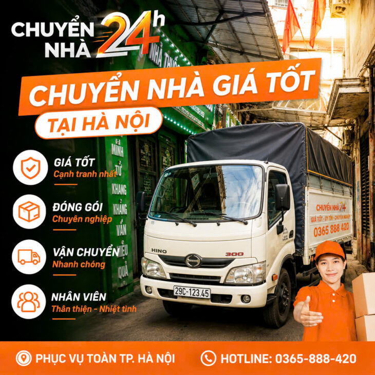 CHUYỂN NHÀ TRỌN GÓI TẠI HÀ NỘI