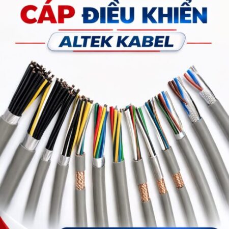 Cáp điều khiển Altek Kabel – Truyền tín hiệu ổn định cho hệ thống điều khiển