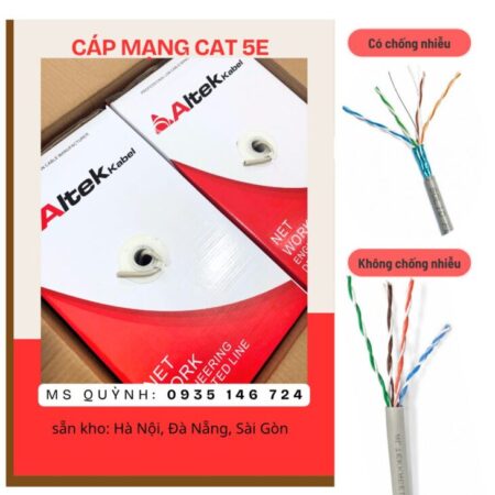 Cáp mạng cat 5e UTP5E Altek Kabel Cáp mạng cat 5e UTP5E Altek Kabel