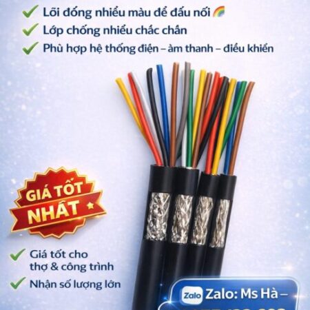 Cáp tín hiệu chống nhiễu Altek Kabel – Tín hiệu ổn định, hạn chế nhiễu