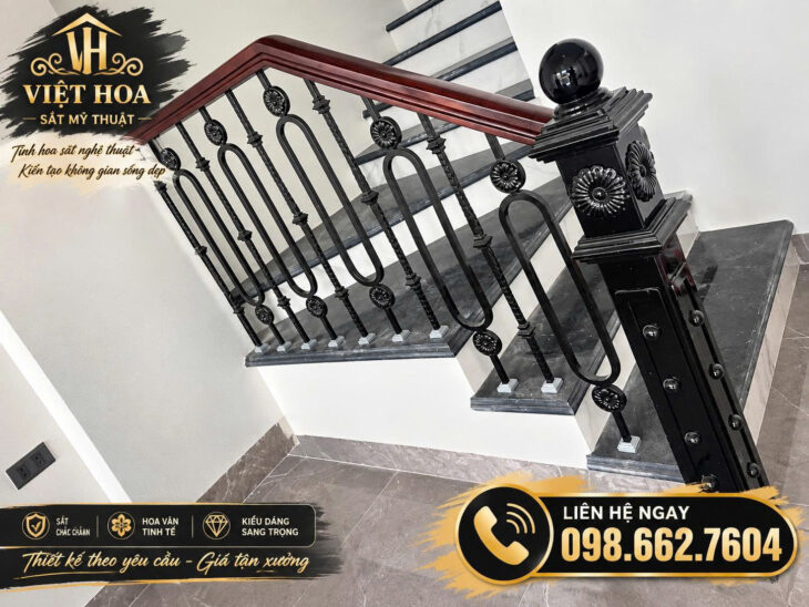 CẦU THANG XOẮN ỐC SẮT MỸ THUẬT – ĐẸP, CHẮC