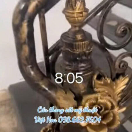 CẦU THANG XOẮN ỐC SẮT MỸ THUẬT – ĐẸP, CHẮC