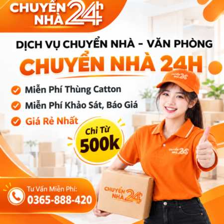 DỊCH VỤ CHUYỂN NHÀ TRỌN GÓI TẠI HÀ NỘI 24H