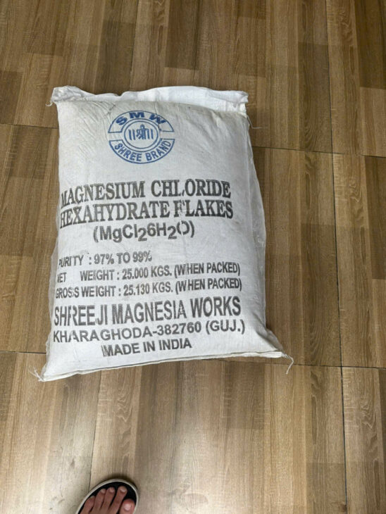 🧪 MAGNESIUM CHLORIDE (MgCl₂) – BỔ SUNG MAGIE CHO AO NUÔI