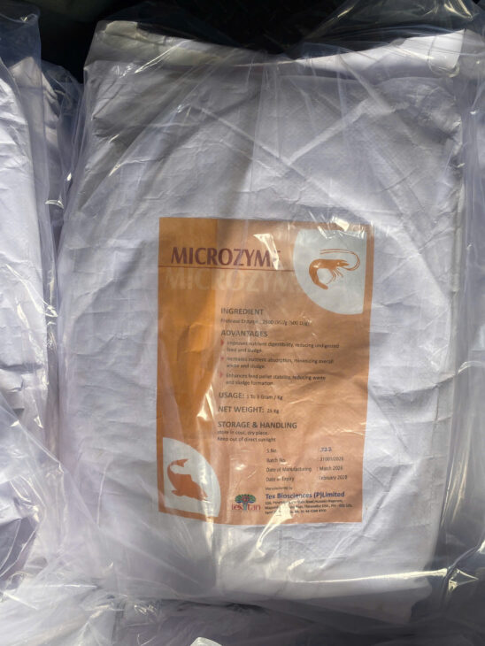 MICROZYME – ENZYME HỖ TRỢ TIÊU HÓA & CẢI THIỆN MÔI TRƯỜNG AO NUÔI.