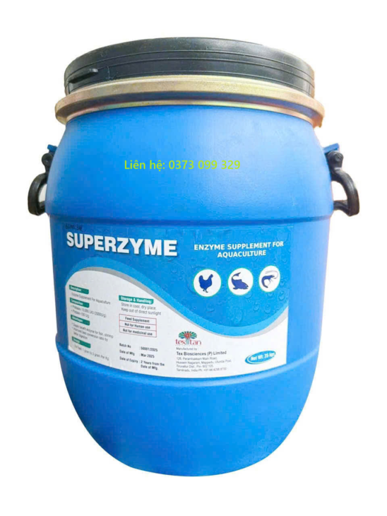 Giải Pháp Superzyme – Enzyme Tiêu Hóa, Hỗ Trợ Giảm Nhớt Bạt Hiệu Quả