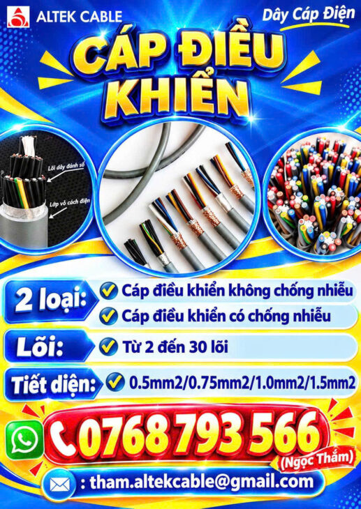 CẦN BÁN Cáp Điều Khiển ALTEK KABEL CT-500, SH-500 Gía Tốt