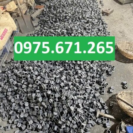 Xỏ gang và các loại chi tiết gang đúc trang trí
