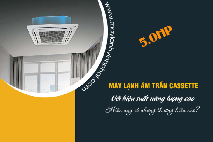 Thi công Máy lạnh âm trần công suất 5HP lắp đặt nhiều năm kinh nghiệm