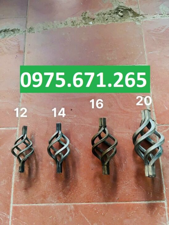 Quả rọ trám cho những mẫu lan can cần điểm nhấn