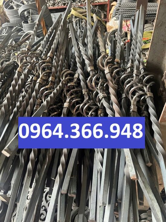 Quả rọ cầu thang – chi tiết trang trí cho lan can sắt