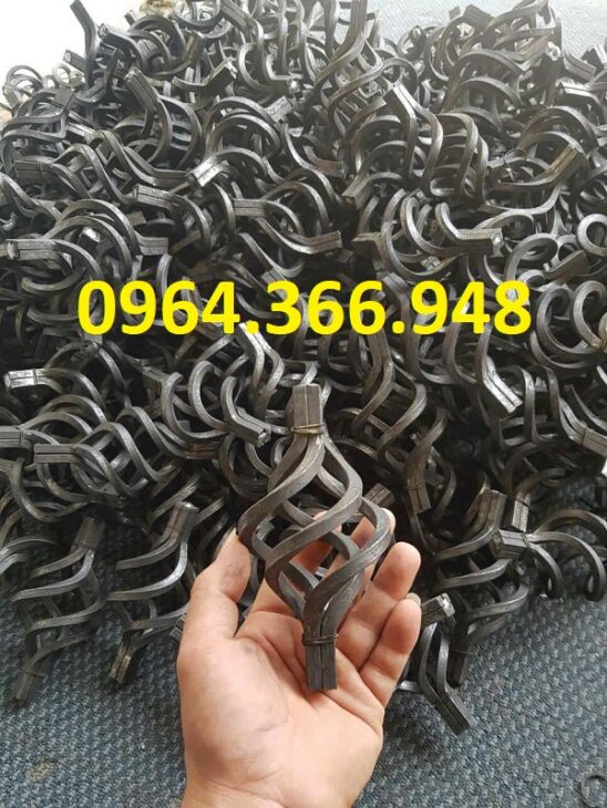 Quả rọ cầu thang – chi tiết trang trí cho lan can sắt