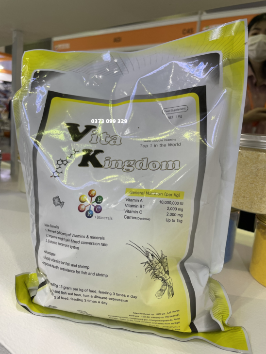 VITAKINGDOM – VITAMIN TỔNG HỢP CHO TÔM, CÁ