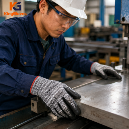 Ansell EDGE 48-705 – Găng Tay Phủ PU Hỗ Trợ Cầm Nắm Linh Hoạt