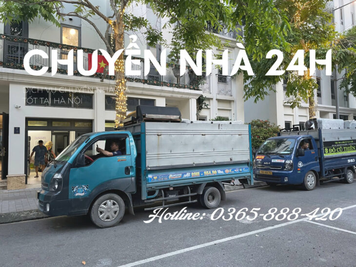 CHUYỂN NHÀ 24H – TRỌN GÓI TẠI HÀ NỘI