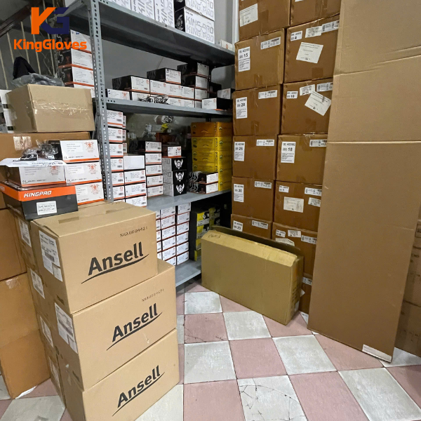 Ansell AlphaTec 37-176 – Găng Tay Chống Hóa Chất Có Bề Mặt Tăng Độ Bám