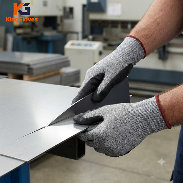 Ansell EDGE 48-705 – Găng Tay Phủ PU Hỗ Trợ Cầm Nắm Linh Hoạt