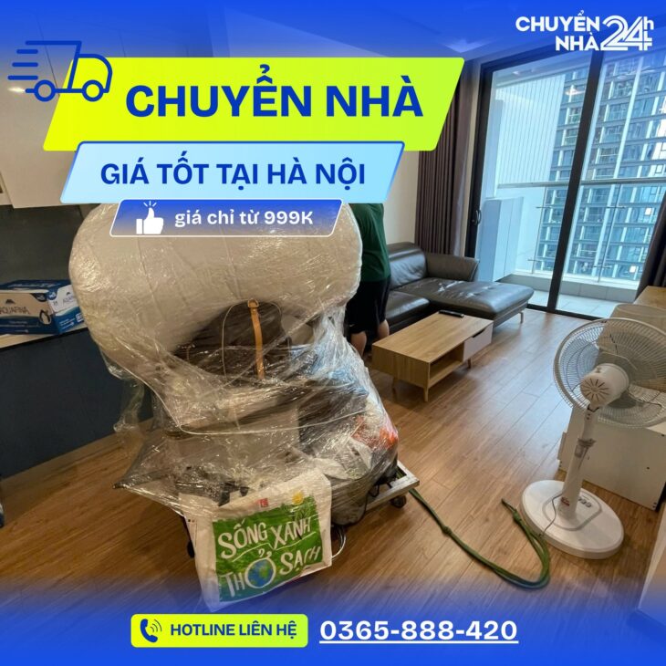 DỊCH VỤ CHUYỂN NHÀ TRỌN GÓI HÀ NỘI 24H