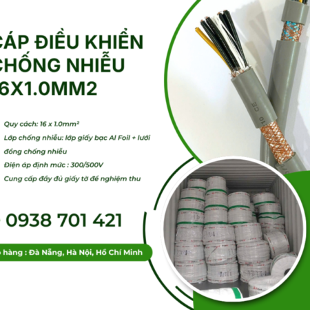 Cáp điều khiển chống nhiễu 16×1.0mm² Altek Kabel – SH-11016 phân phối toàn quốc Cáp điều khiển chống nhiễu 16×1.0mm² Altek Kabel – SH-11016 phân phối toàn quốc