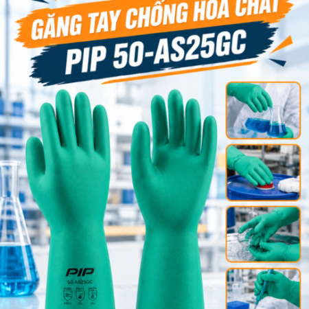 PIP 50-AS25GC – Găng Tay Nitrile Với Bề Mặt Vân Kim Cương