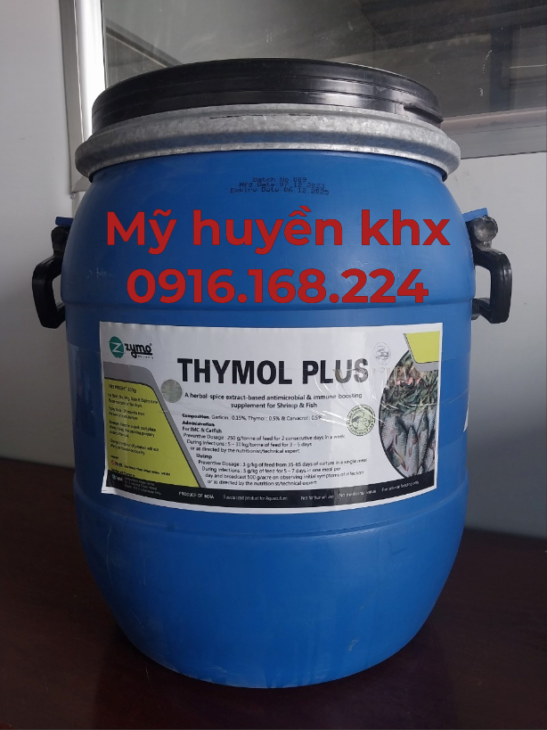 THYMOL PLUS – GIẢI PHÁP THẢO DƯỢC CHO AO NUÔI